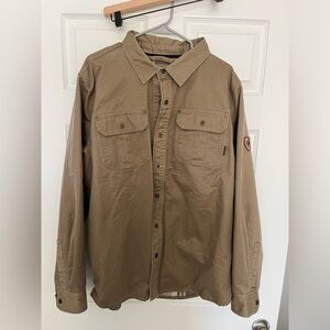 Men’s XL legendary white tails flannel coat